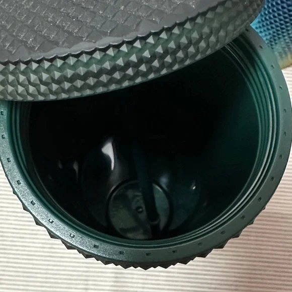 Starbucks Studded Tumbler Trio - Black, Iridescent, Orange - Picture 3 of 7